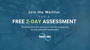 Free Site Assessment Offer for Manufacturing Leaders - Visual representation of operational savings and risk identification